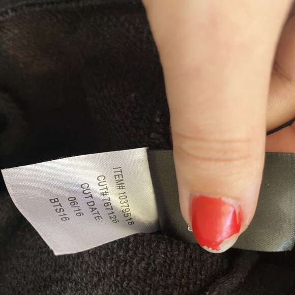 TORRID Womens Black Military Jacket Black Embellished Zip Front Size 0 - Picture 10 of 12